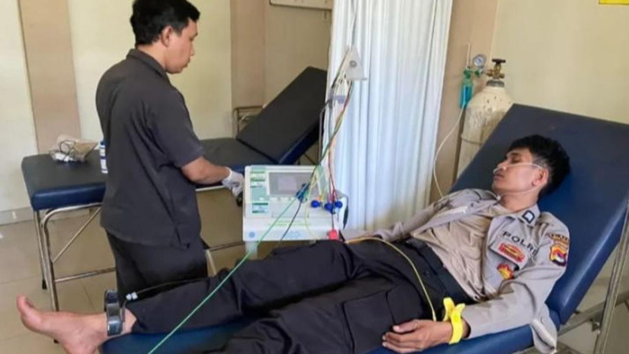 Kepala Dipukul dan Disiram Tuak oleh Kapolsek Kediri, Keluarga Brigadir MNS Lapor Polda NTB