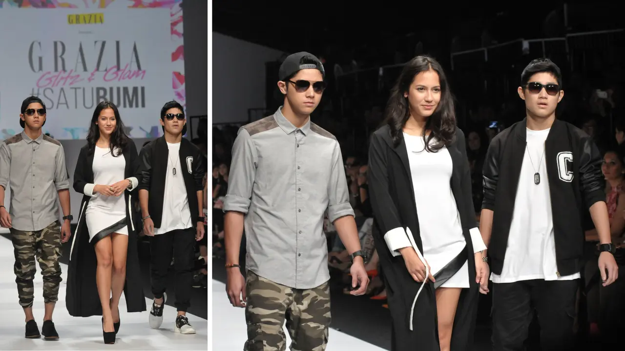Jakarta Fashion Week 2015 Grazia Glitz n Glam - Pevita Pearce & Afgan 2