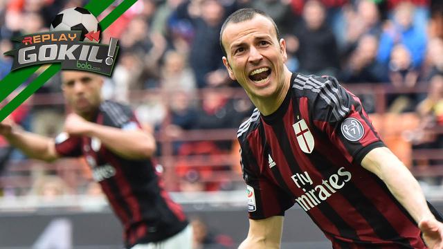 Replay Gokil: Gol Akrobatik Antonelli, Calon Gol Terbaik Serie A