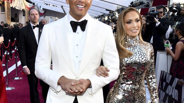 Jennifer Lopez dan Alex Rodriguez. (Charles Sykes/Invision/AP, File)