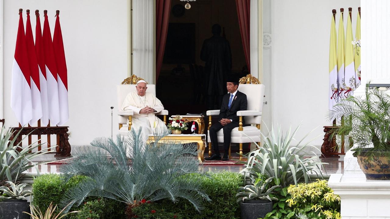 Poin-Poin Penting Pidato Paus di Istana Negara