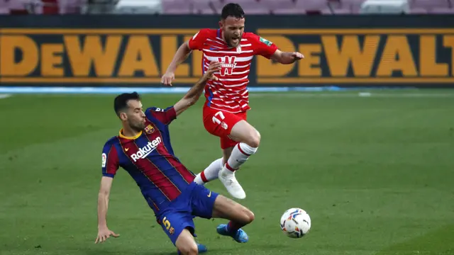 FOTO: Dipermalukan Granada di Camp Nou, Barcelona Gagal Puncaki Klasemen Liga Spanyol