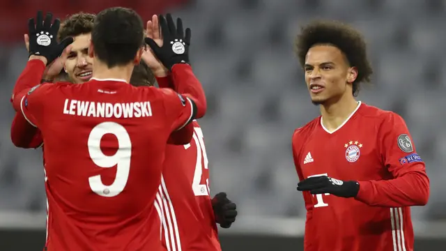 10 Pemain Bayern Munchen Pecundangi RB Salzburg di Liga Champions