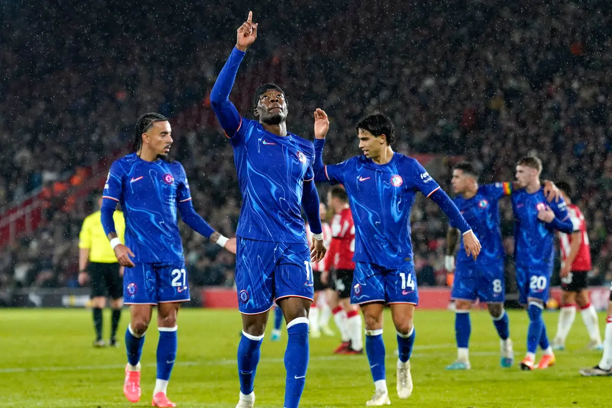 Foto: Melihat Pesta Pora Chelsea di Markas Southampton, The Blues Bersaing di Papan Atas Klasemen Liga Inggris