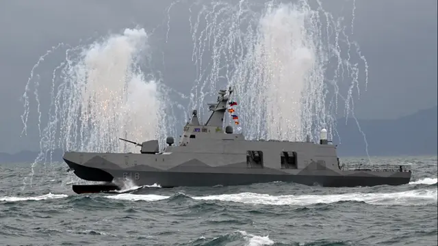 FOTO: Latihan Tempur Militer Taiwan di Tengah Ketegangan dengan China