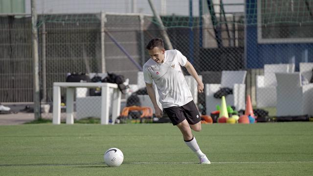 FOTO: Tiba di Dubai, Asnawi dan Egy Langsung Gas Latihan Bersama Timnas Indonesia