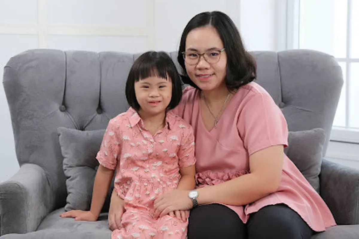 Gwen, seorang anak down syndrome