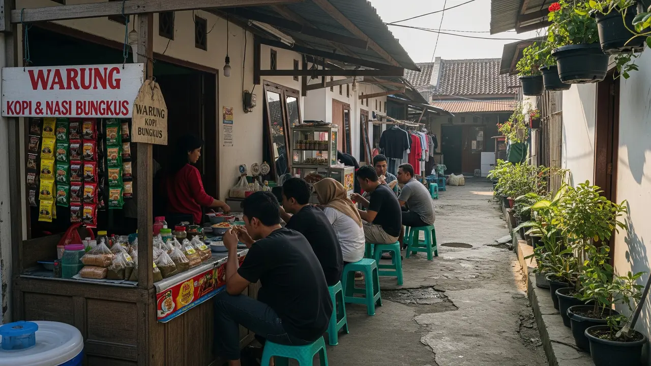 Warung Rumahan di Gang Sempit yang Tetap Laris Setiap Hari