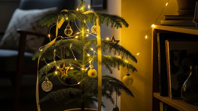 Dekorasi Natal Sederhana (AI)