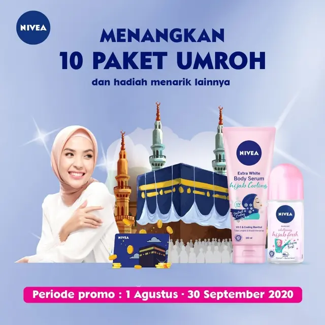 Sejuknya Merawat Kulit dengan NIVEA Hijab Series, Ada Kesempatan Menangkan Paket Umroh Lho!