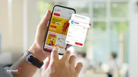 Pembelian eSIM IM3 dengan aplikasi DANA (Foto: Indosat)