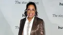 <p>Oprah Winfrey menghadiri pemutaran perdana The 1619 Project di Academy Museum of Motion Pictures, Los Angeles, California, Amerika Serikat, 26 Januari 2023. Winfrey melengkapi penampilannya dengan sepatu bot hitam yang serasi. (JC Olivera/Getty Images/AFP)</p>