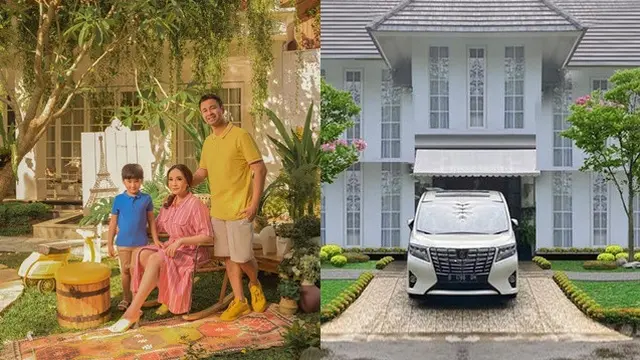 7 Potret Taman Rumah Raffi Ahmad, Keren dan Dilengkapi Arena Bermain