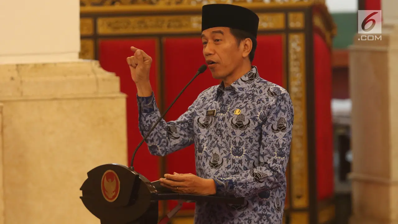 Jokowi Buka Rakernas Korpri