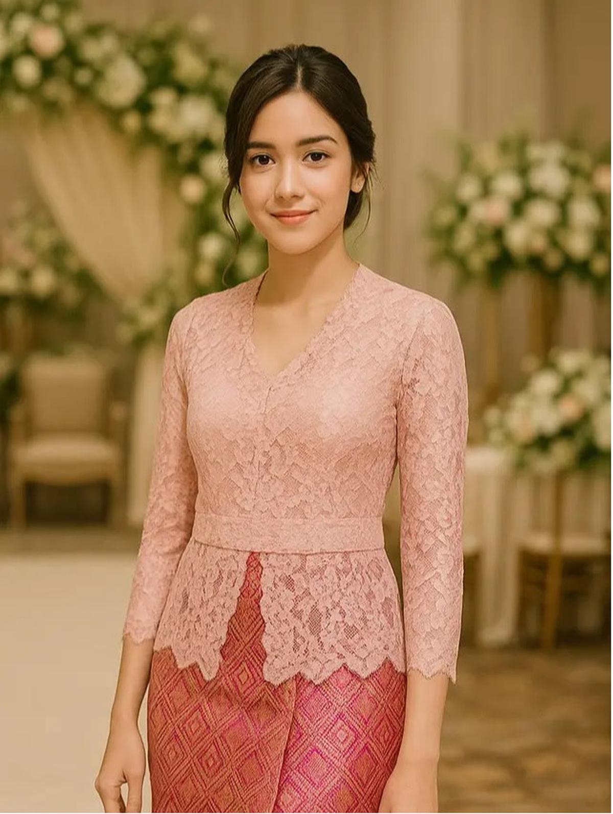 Ilustrasi Baju Bridesmaid Brokat