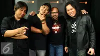 Musikimia beranggotakan Fadly (vokal), Rindra (bass), Yoyo (drum), dan Stephan (gitar). (Liputan6.com/Gempur M Surya)