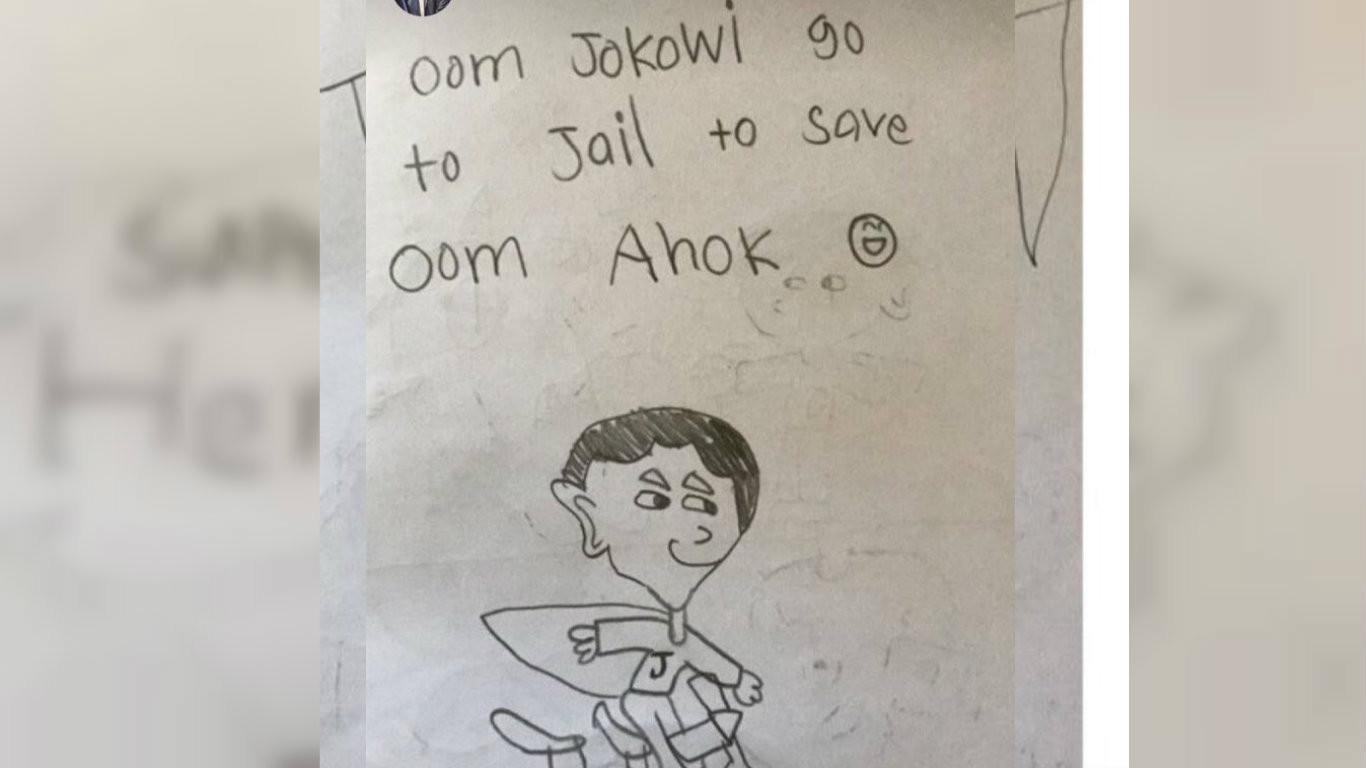 Kisah Tentang Om Jokowi Selamatkan Om Ahok dari Penjara (Foto: Instagram @basukibtp)
