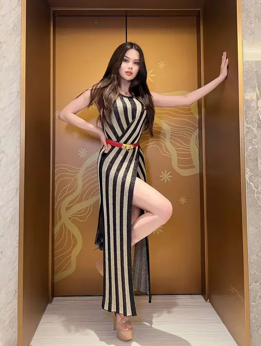 Kini Fabienne resmi menyandang gelar Miss Universe Indonesia 2023.  [Instagram/fabienne_fng]