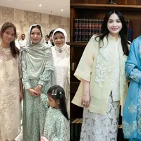 Sederet artis memilih lace sebagai baju Lebaran 2025. Kita intip gaya busananya dari Selvie Ananda hingga Aaliyah Massaid [@2gek_ayuhenirosan @raffinagita1717 @thariqhalilintar]