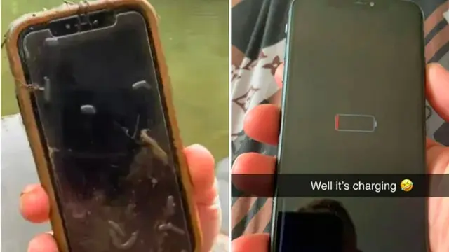 iPhone masih berfungsi setelah 10 bulan jatuh ke sungai