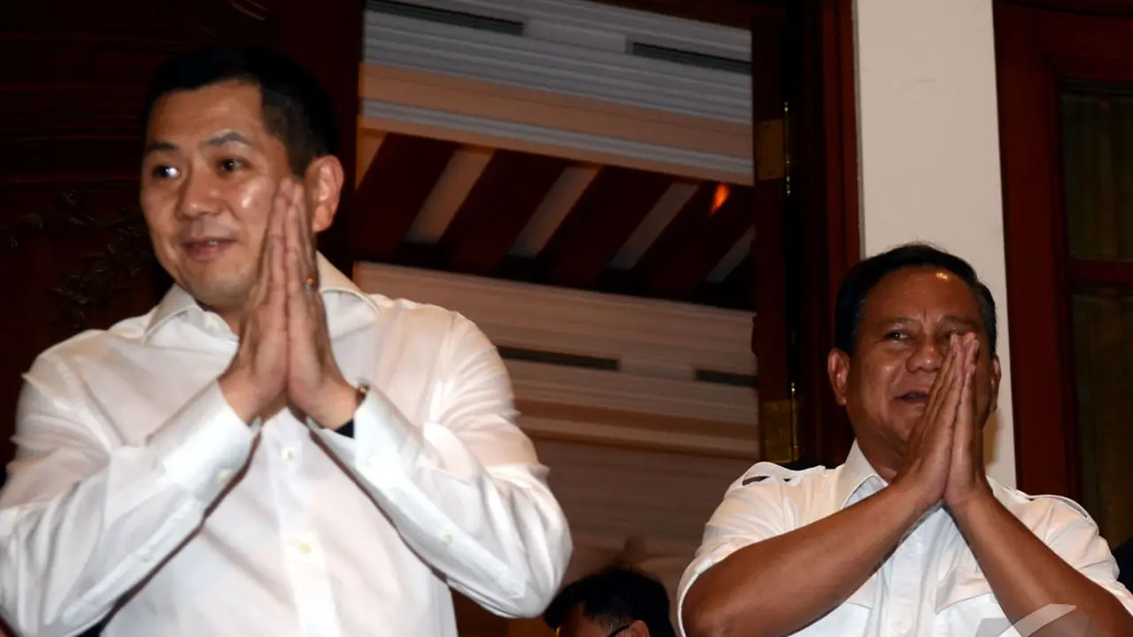 Keluar dari Hanura, Hary Tanoesoedibjo Digaet Prabowo?