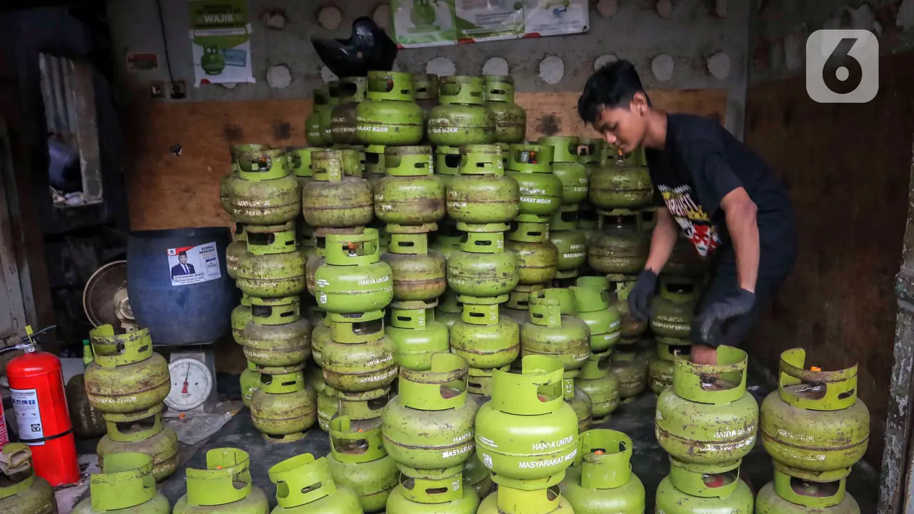 Ilustrasi Tabung Gas LPG