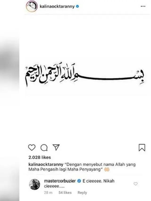 Dikabarkan Segera Menikah, Ini 5 Potret Mesra Kalina Ocktaranny dan Kekasih