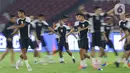 Pemain Timnas Indonesia saat menjalani sesi latihan resmi di Stadion Utama Gelora Bung Karno, Senayan, Jakarta Pusat, Kamis (14/11/2024). (Liputan6.com/Angga Yuniar)