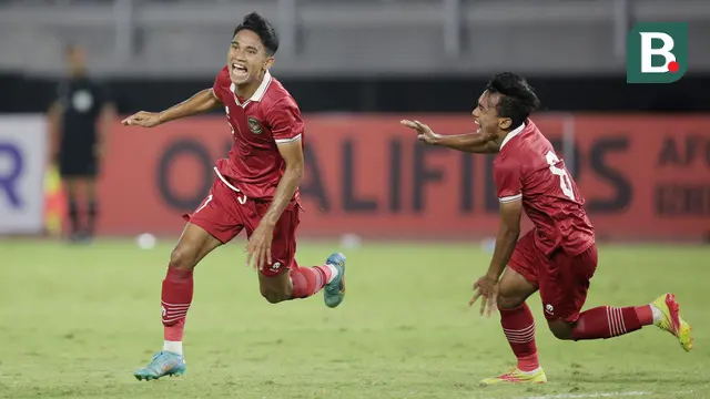Foto: Marselino Ferdinan Cetak Gol, Timnas Indonesia U-20 Bungkam Vietnam dan Lolos Piala Asia U-20 2023