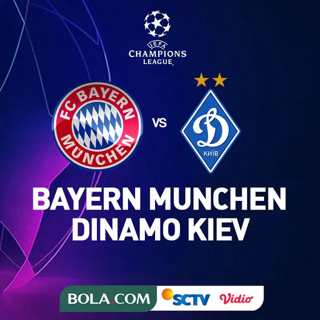 Liga Champions - Bayern Munchen Vs Dinamo Kiev