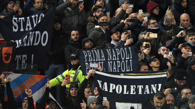Lima suporter Napoli ditangkap di Liverpool