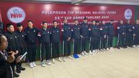 Bidik Quattrick Medali Emas SEA Games 2025, PBVSI Lepas Timnas Voli Putra Indonesia yang Akan Jalani TC di China