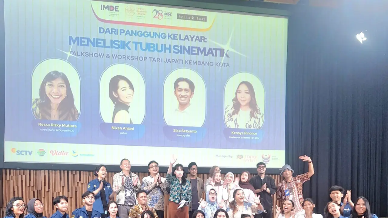 Kolaborasi IMDE-DKJ, Workshop “Dari Panggung ke Layar: Menelisik Tubuh Sinematik”