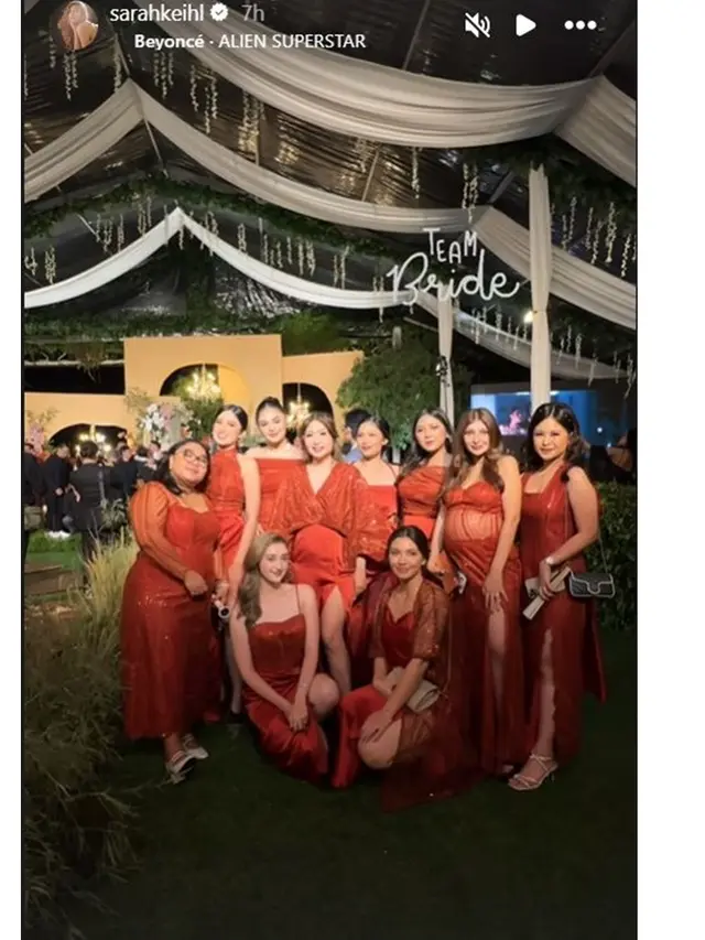 6 Potret Bridesmaid di Pernikahan Hana Saraswati, Ada Angela Gilsha hingga Ranty Maria