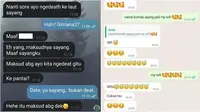 Chat salah ketik (Sumber: x/tanyarlfes/Instagram/wkwkland_real)