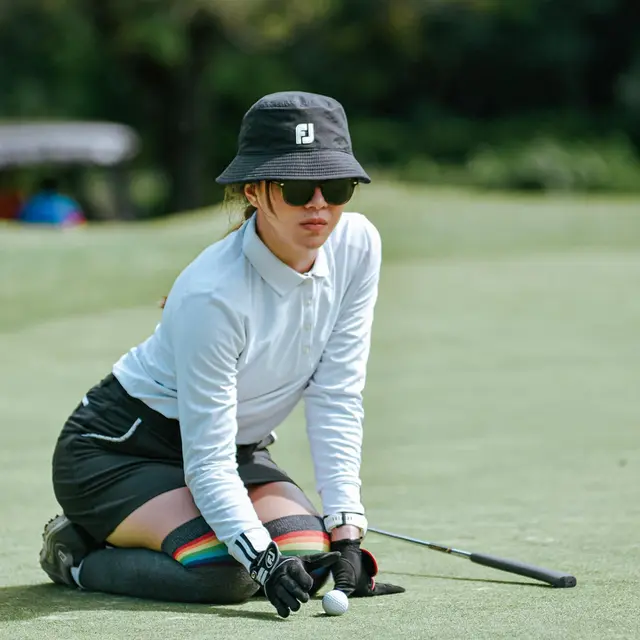 7 Gaya Dita Fakrana Jalani Hobi Main Golf Ini Tampil Curi Perhatian