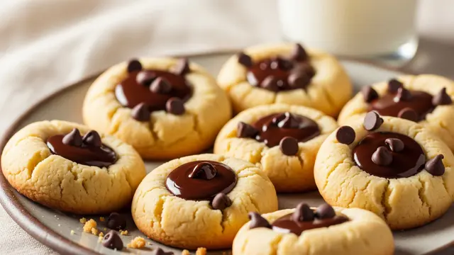 Kue Kering Biskuit Egg Drop Cokelat
