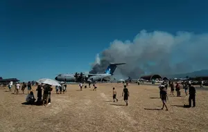 Jet Tempur F-4 Phantom Yunani Jatuh Saat Atraksi Udara, 2 Pilot Tewas