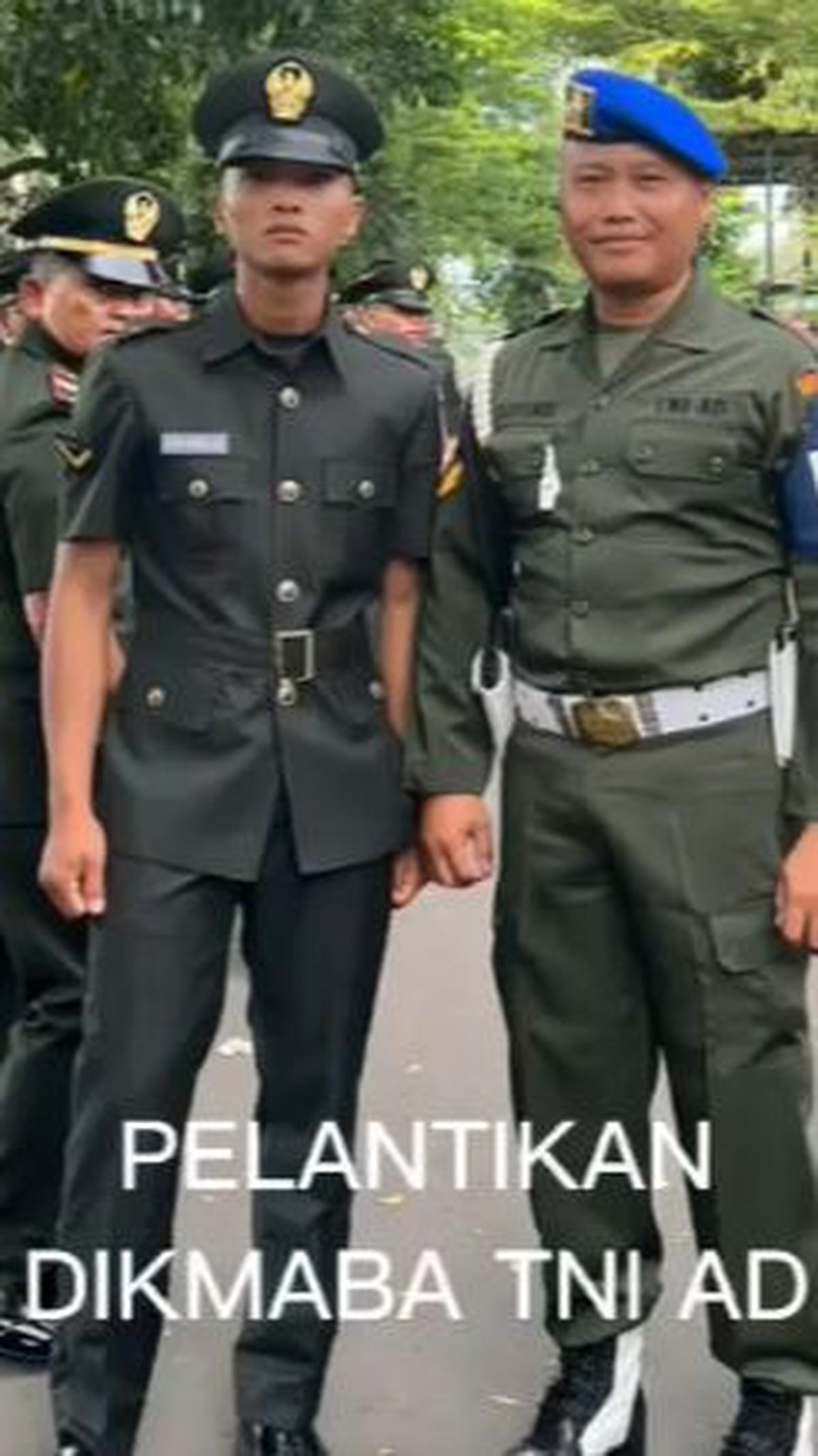 "Semoga menjadi TNI yang amanah dan sukses selalu untuk Ananda Zaki Agung MN. Aamiinn Ya Rabb," tulisnya dalam video. <br>
