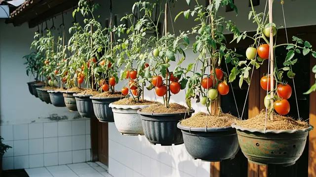 Tomat Gantung yang Produktif