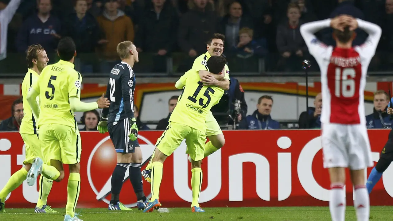Ajax Amsterdam vs Barcelona