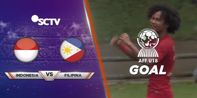 VIDEO: Bagus Kahfi Cetak Gol Kedua, Timnas Indonesia U-18 Kini Unggul 4-0 atas Filipina di Piala AFF U-18