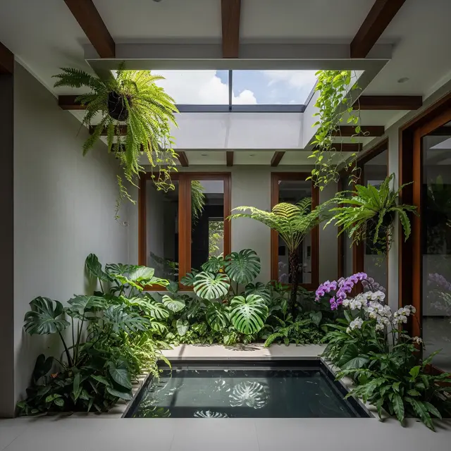 9 Hidden Courtyard untuk Rumah Perkotaan, Solusi Hunian Asri dan Sehat