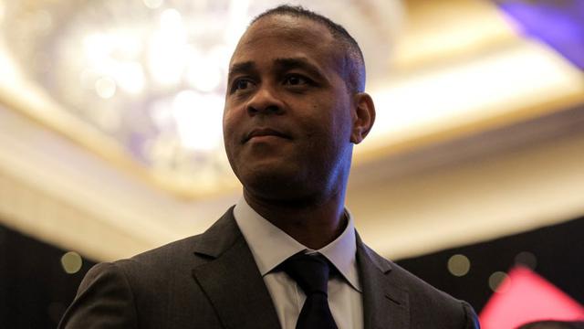 Patrick Kluivert saat dikenalkan sebagai pelatih baru Timnas Indonesia (c) Bagaskara Lazuardi