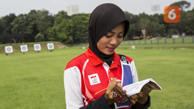 Latihan Panahan Asian Games