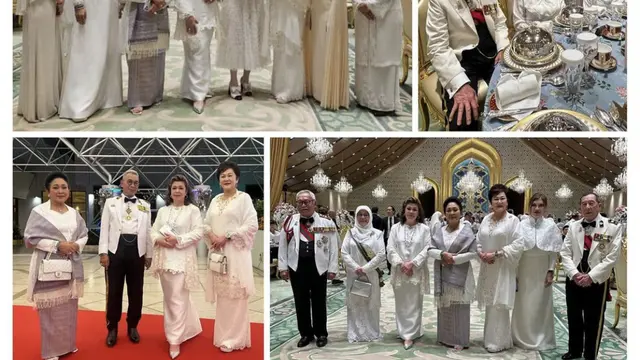 Potret Titiek santap jamuan malam, sumber Instagram: @titieksoeharto