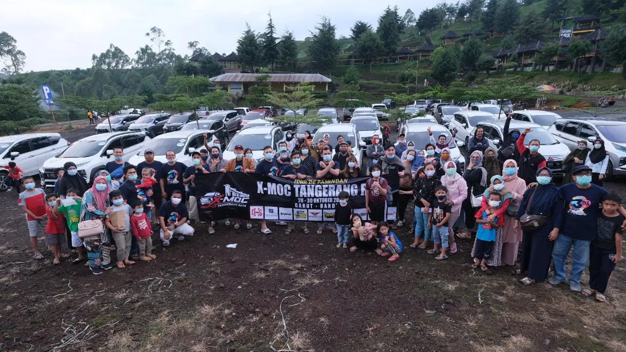 X-MOC Tangerang raya gelar Tour De Pasundan 2020