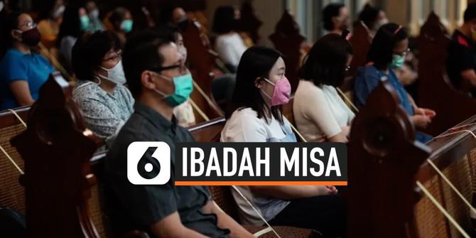 VIDEO: Gereja Katedral Jakarta Kembali Gelar Ibadah Misa