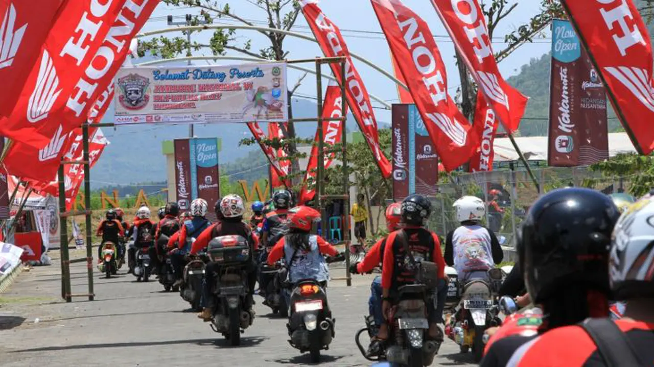 Pengguna Honda BeAT Se-Indonesia Kopdar Akbar di Ternate