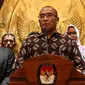 Dalam putusannya DKPP meminta Presiden Joko Widodo (Jokowi) melaksanakan putusan ini paling lama 7 hari sejak putusan dibacakan. (Liputan6.com/Angga Yuniar)